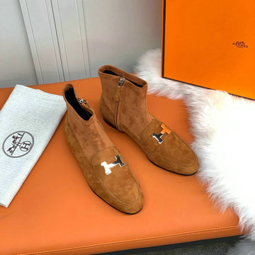 商品名称：エルメス HERMES 26-HEJ20019　2020年秋冬最新入荷 ショートブーツ レディースシューズ フラットシューズ スエード