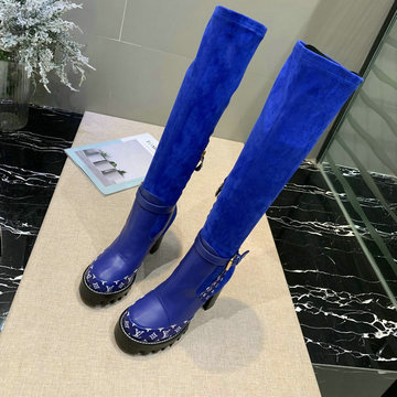 商品名称：ルイヴィトン LOUISVUITTON 26-LVJ20068　2020年秋冬最新入荷 シルエット ライン ロングブーツ レディース ハイヒールシューズ レザー