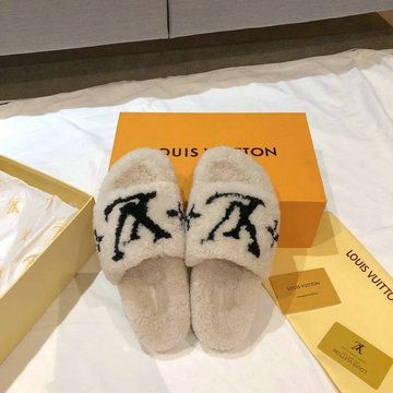 ルイヴィトン LOUISVUITTON 26-LVJ20069　2020年秋冬最新入荷 サンダル 暖かい ミュール レディース スリッパ ウール