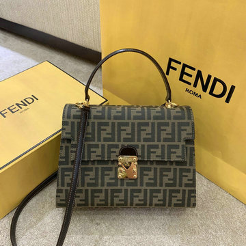 フェンディ FENDI BXN-FD5080  2020年最新入荷 トップハンドルバッグ トートバッグ ハンドバッグ 2way ショルダーバッグ レザー