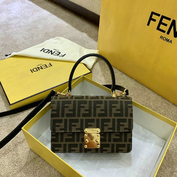フェンディ FENDI BXN-FD5111 2020年最新入荷 トップハンドルバッグ トートバッグ ハンドバッグ 2way ショルダーバッグ レザー