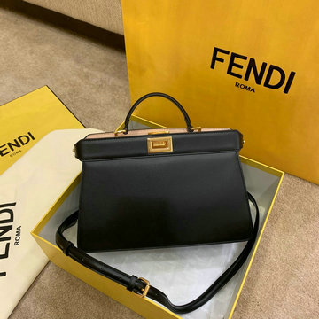 フェンディ FENDI BXN-FD5321BK 2020年最新入荷 ピーカブー トートバッグ ハンドバッグ 2way ショルダーバッグ レザー