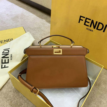 フェンディ FENDI BXN-FD5321JZ 2020年最新入荷 ピーカブー トートバッグ ハンドバッグ 2way ショルダーバッグ レザー
