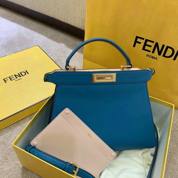 フェンディ FENDI BXN-FD5322HL 2020年最新入荷 ピーカブー トートバッグ ハンドバッグ 2way ショルダーバッグ レザー