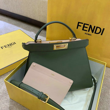 フェンディ FENDI BXN-FD5322JL 2020年最新入荷 ピーカブー トートバッグ ハンドバッグ 2way ショルダーバッグ レザー