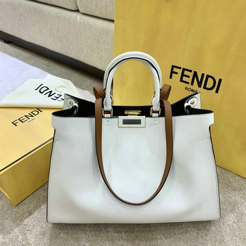 フェンディ FENDI BXN-FD5324BS  2020年最新入荷 ピーカブー トートバッグ ハンドバッグ 2way ショルダーバッグ レザー