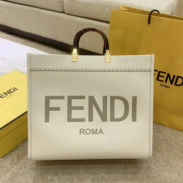 フェンディ FENDI  BXN-FD36522B　2020年最新入荷 サンシャイン ラージ トップハンドバッグ トートバッグ ハンドバッグ カーフレザー
