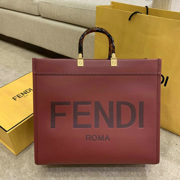 フェンディ FENDI BXN-FD36522J  2020年最新入荷 サンシャイン ラージ トップハンドバッグ トートバッグ ハンドバッグ カーフレザー