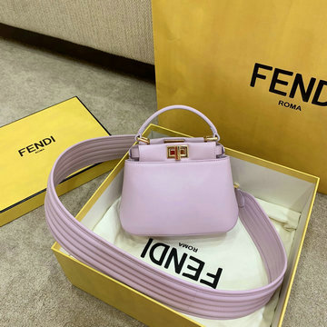 フェンディ FENDI BXN-FD36538F 2020年最新入荷 ピーカブー トートバッグ トップハンドルバッグ 肩掛け ショルダーバッグ レザー
