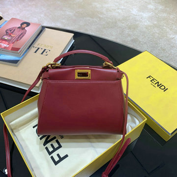 フェンディ FENDI BXN-FD83000J 2020年最新入荷 ピーカブー トートバッグ 2way ショルダーバッグ トップハンドルバッグ カーフレザー
