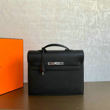 商品名称：エルメス HERMES 063-HKL34LBK 2020年最新入荷 ケリー サック ア デペッシュ 38 ブリーフケース トートバッグ 2way ショルダーバッグ メンズかばん