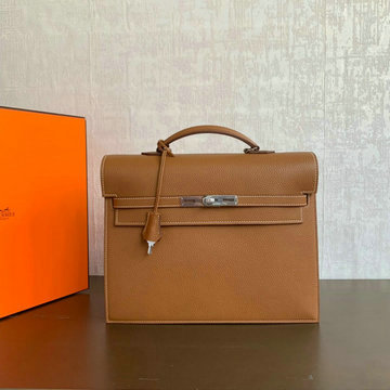 エルメス HERMES 2020年最新入荷 ケリー サック ア デペッシュ 38 ブリーフケース トートバッグ 2way ショルダーバッグ メンズかばん