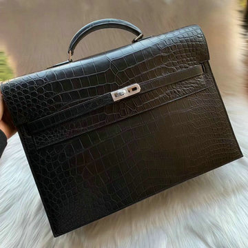 エルメス HERMES 063-HKL38EPBK 2020年最新入荷 ケリー サック ア デペッシュ 38 ブリーフケース トートバッグ 2way ショルダーバッグ メンズかばん