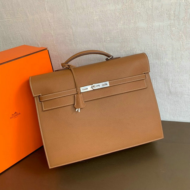 エルメス HERMES 063-HKL38LTH  2020年最新入荷 ケリー サック ア デペッシュ 38 ブリーフケース トートバッグ 2way ショルダーバッグ メンズかばん