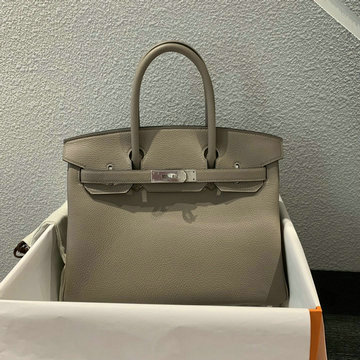 エルメス HERMES 063-HBK30TGYLH 2020年最新入荷 バーキンバッグ ハンドバッグ トートバッグ トリヨンクレマンス