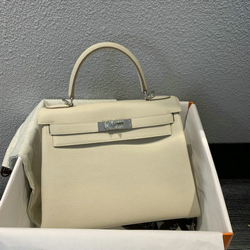 商品名称：エルメス HERMES 063-HKL28TGYNB 2020年最新入荷 ケリー トップハンドルバッグ トートバッグ ハンドバッグ トリヨンクレマンス