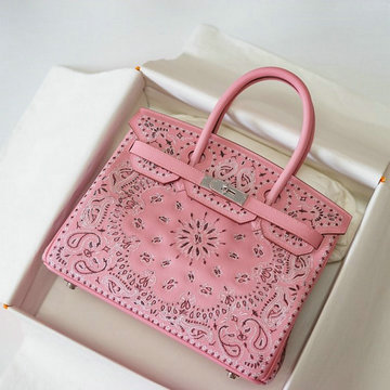 エルメス HERMES 063-HBK30CFH  2020年最新入荷 バーキンバッグ ハンドバッグ トートバッグ レディースかばん 刺繍