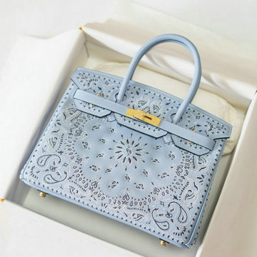 商品名称：エルメス HERMES 063-HBK30CQL 2020年最新入荷 バーキンバッグ ハンドバッグ トートバッグ レディースかばん 刺繍