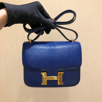 エルメス HERMES 063-HE108219XPJL 2020年最新入荷 コンスタンス 斜め掛け ショルダーバッグ レディースかばん リザード革