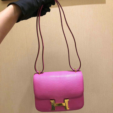 エルメス HERMES 063-HE108219XPJM 2020年最新入荷 コンスタンス 斜め掛け ショルダーバッグ レディースかばん リザード革