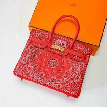 商品名称：エルメス HERMES 063-HBK30CRD 2020年最新入荷 バーキンバッグ ハンドバッグ トートバッグ レディースかばん 刺繍