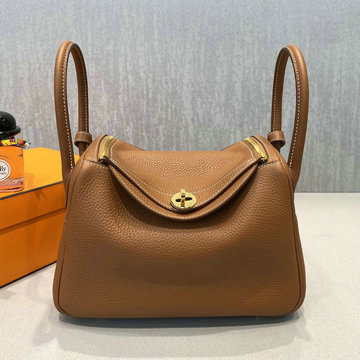 エルメス HERMES 063-HLD26LJZS  2020年最新入荷 リンディ 斜め掛け ショルダーバッグ スクエアバッグ トリヨンクレマンス