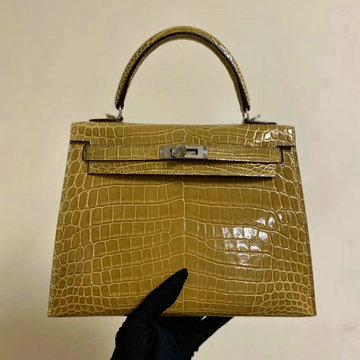 商品名称：エルメス HERMES 063-HKL25EPYS 2020年最新入荷 ケリー トップハンドルバッグ トートバッグ クロコ革 レディースかばん