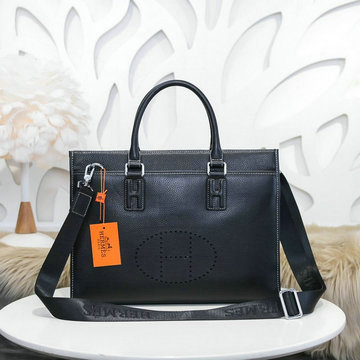 エルメス HERMES 063-HE8842BK 2020年最新入荷 ブリーフケース トートバッグ ハンドバッグ 2way ショルダーバッグ メンズかばん ビジネスバッグ カーフレザー