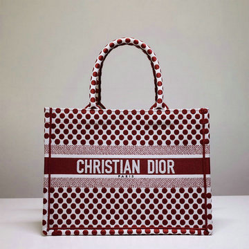 クリスチャンディオール CHRISTIAN DIOR YZQ-CD8022RRD 2020年最新入荷 Book Tote ブック トートバッグ ハンドバッグ 刺繍入り
