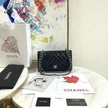 シャネル CHANEL CC-CH1112GGYS  2020年最新入荷 クラシック 斜め掛け ショルダーバッグ フラップバッグ レディースかばん パテントレザー