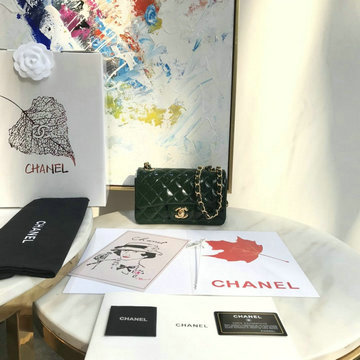 シャネル CHANEL CC-CH1116GGJM 2020年最新入荷 クラシック 斜め掛け ショルダーバッグ フラップバッグ レディースかばん パテントレザー
