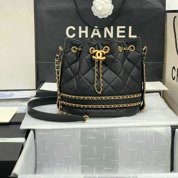 シャネル CHANEL CC-CH1266 2020年最新入荷 バゲットバッグ 斜め掛け ショルダーバッグ レディースかばん ラムスキン
