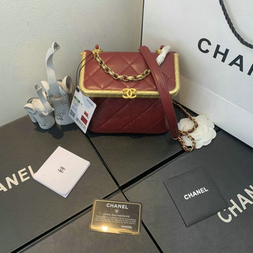 シャネル CHANEL 2CC-CH1886 020年最新入荷 スモール フラップバッグ 斜め掛け ショルダーバッグ レディースかばん ラムスキン