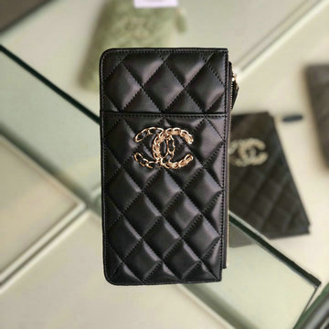 商品名称：シャネル CHANEL JS-CH1837YBK 2020最新入荷 スマートフォンケース 小銭入れ カードケース 携帯ケース