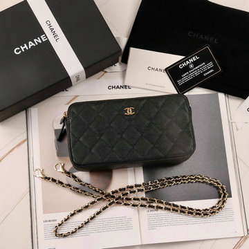 商品名称：CHANEL JS-CH8252QJKシャネル 2019年最新入荷 クラシック チェーン クラッチ 斜め掛け ショルダーバッグ レディースかばん キャビアスキン