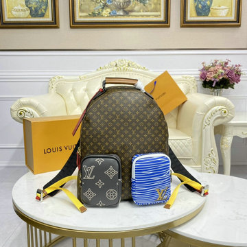 商品名称：ルイヴィトン LOUISVUITTON 057-M45455C 2020年最新入荷 バックパック リュックサック メンズ リュック ディパックバッグ モノグラム エクリプス キャンバス