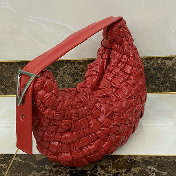 ボッテガヴェネタ BOTTEGAVENETA aj-BOV620917RD  2020年最新入荷 ザ バナナ ホーボーバッグ トートバッグ ハンドバッグ カーフレザー