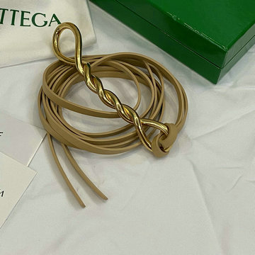 ボッテガヴェネタ BOTTEGAVENETA aj-BOV640541XS 2020年最新入荷 ダブルストラップベルト ウェストベルト カーフレザー
