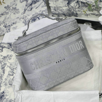 クリスチャンディオール CHRISTIAN DIOR 025-CD9039FH 2020最新入荷 化粧箱 ヴァニティーケース トートバッグ オブリーク エンブロイダリー