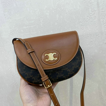 セリーヌ CELINE 2DDB-CE194152 020年最新入荷 スモール フラップバッグ 斜め掛け ショルダーバッグ レディースかばん トリオンフキャンバス