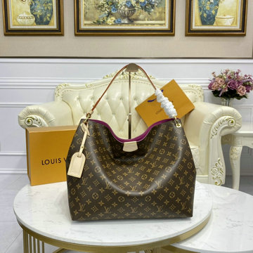 商品名称：ルイヴィトン LOUISVUITTON  057-M43703 2020年最新入荷 グレースフル MM トートバッグ ハンドバッグ モノグラムキャンパス