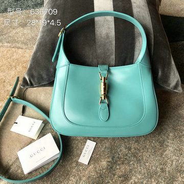 グッチ GUCCI JS-GG636709QL  2020年最新入荷 ジャッキー 1961 スモール ホーボーバッグ ショルダーバッグ トートバッグ カーフレザー