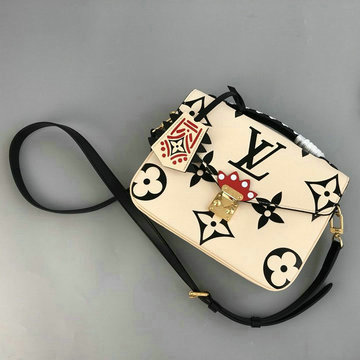 ルイヴィトン LOUISVUITTON JS-M45384 2020年最新入荷 ポシェット メティス メッセンジャーバッグ 斜め掛け ショルダーバッグ グレインレザー