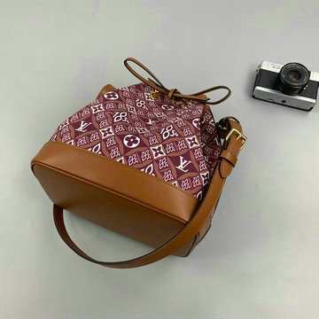 ルイヴィトン LOUISVUITTON JS-M57154 2020年最新入荷 プチ ノエ バゲットバッグ ショルダーバッグ SINCE 1854 テキスタイル