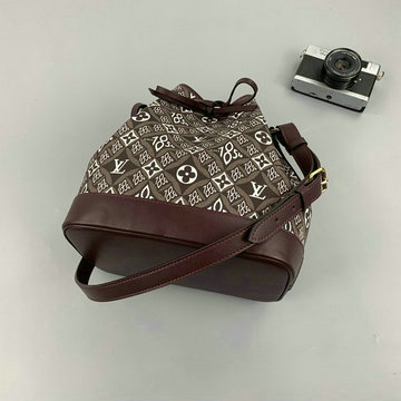 ルイヴィトン LOUISVUITTON JS-M57154Z  2020年最新入荷 プチ ノエ バゲットバッグ ショルダーバッグ SINCE 1854 テキスタイル