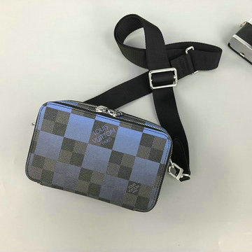 ルイヴィトン LOUISVUITTON JS-N60414 2020年最新入荷 アルファ ウエアラブル ウォレット 斜め掛け ショルダーバッグ メンズかばん ダミエグラフィットキャンパス