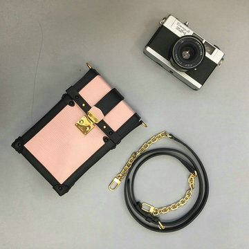 ルイヴィトン LOUISVUITTON JS-M67872 2020年最新入荷 ポシェット トランク ヴェルティカル スマートフォンケース チェーン 携帯ケース ショルダーバッグ エピレザ