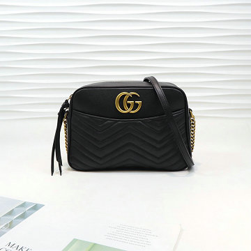 グッチ GUCCI 057-GG443499 2019年最新入荷 GGマーモント 斜め掛け ショルダーバッグ レディースかばん カーフレザー