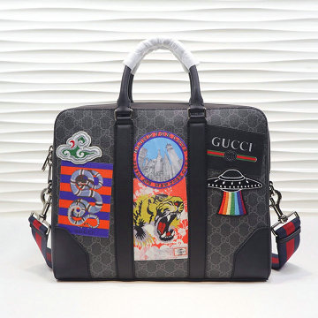 商品名称：グッチ GUCCI  057-GG474135Y 2019年最新入荷 GGスプリーム キャンバス ブリーフケース トートバッグ 2way ショルダーバッグ