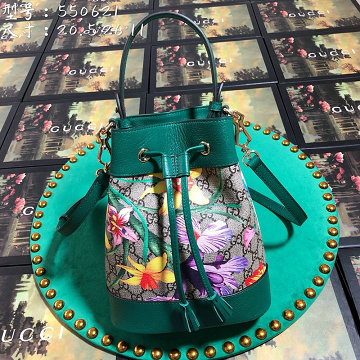 グッチ GUCCI  057-GG550621 2019年最新入荷 オフィディア GG スモール バケットバッグ ショルダーバッグ キャンパス